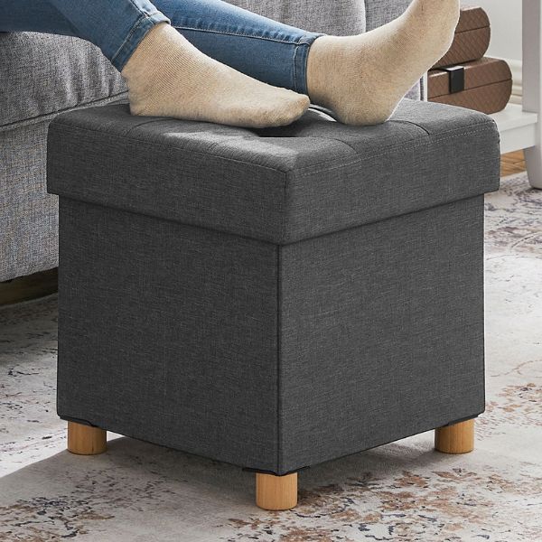 Pouf Paf | 38 x 38 x 40 cm | Anthracite