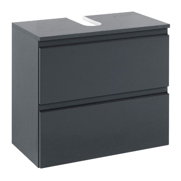 Meuble lavabo Cardiff | 60 x 35 x 53 cm | Gris