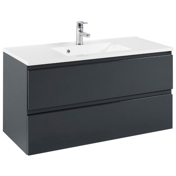 Lavabo Cardiff | 100 x 47 x 56 cm | Gris
