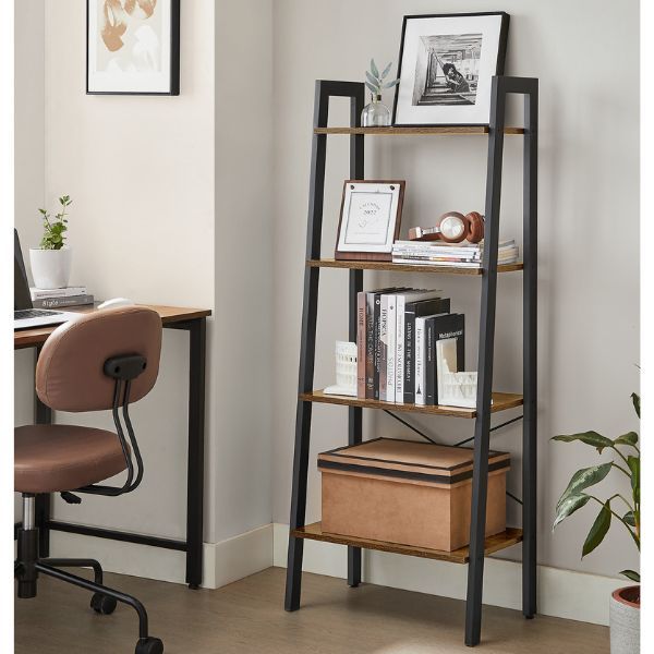 Support de rangement Sutton | 56 x 34 x 137 cm | Noir