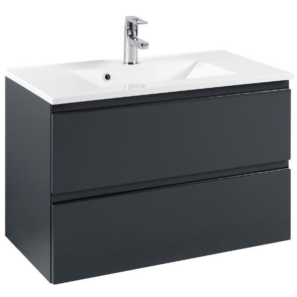 Lavabo Cardiff | 80 x 47 x 56 cm | Gris