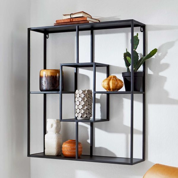 Support mural | 60 x 18 x 70 cm | Noir