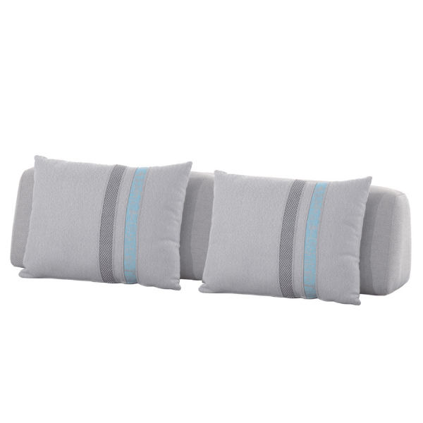 Dossier double avec coussins Fiori | 130 x 34 x 30 cm | Senda Dragon design