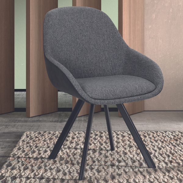 Chaise de salle à manger Liese-gris