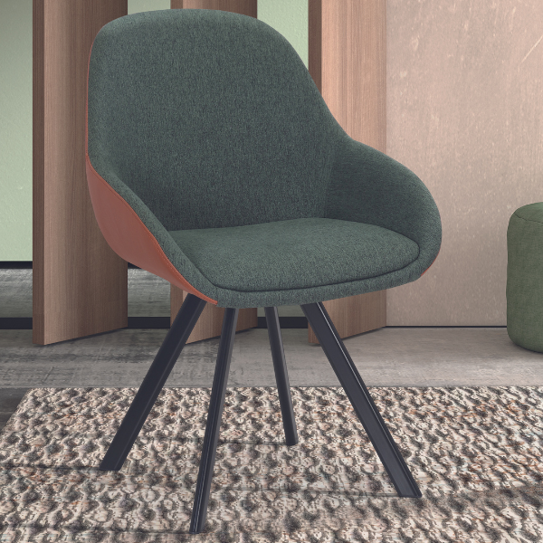 Chaise de salle à manger Liese-vert