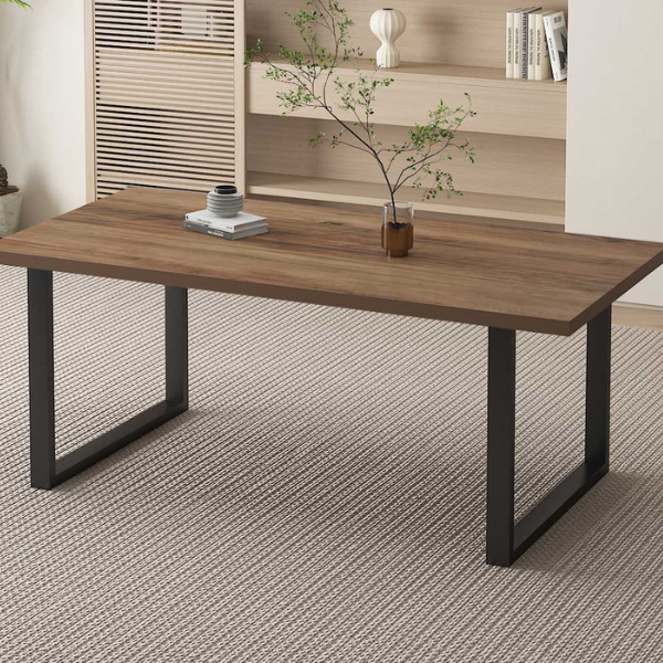 Table Alexander Decor Mango 180 cm | Pieds en métal | Plateau 36mm