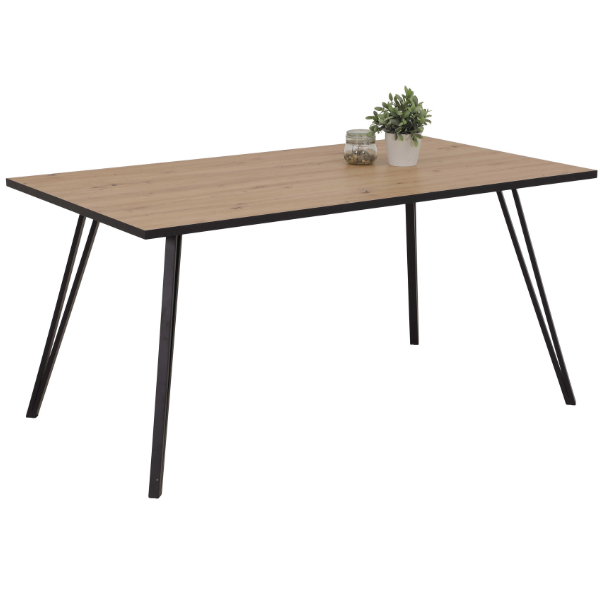 Table de salle à manger Oxana 160x90 cm-chêne artisanal