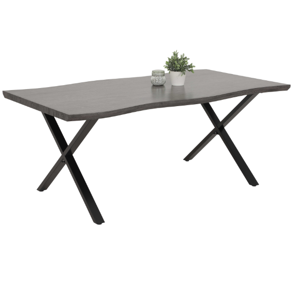 Table de salle à manger Myro 180x100cm-gris