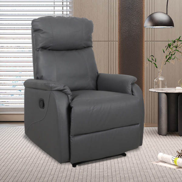 Fauteuil de relax Tokio | réglable manuellement | Max. 110 kg | Gris