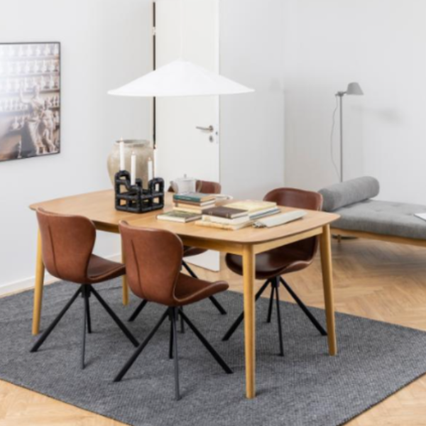 Table de repas Montreux - 219x90x75 cm - Chêne