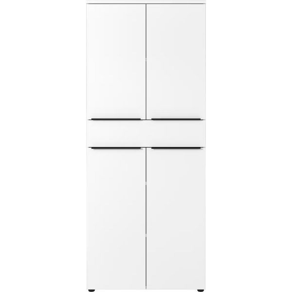 Armoire à dossiers Tomori | 81 x 40 x 197 | Blanc