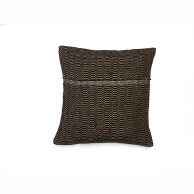 Coussin Libeco Ourika Dobby Black 50x50 cm