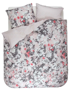 Taies d'oreiller Esprit Puako Coral Pink Satin de Coton (65 x 65 cm)