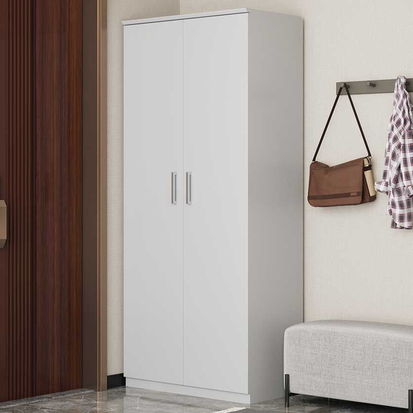 Armoire à chaussures Nikkie-blanc