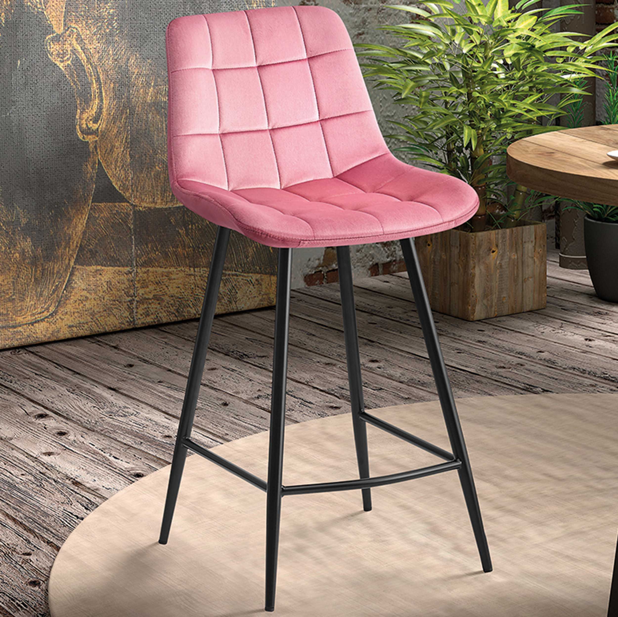 Tabouret de bar Tanja-rose