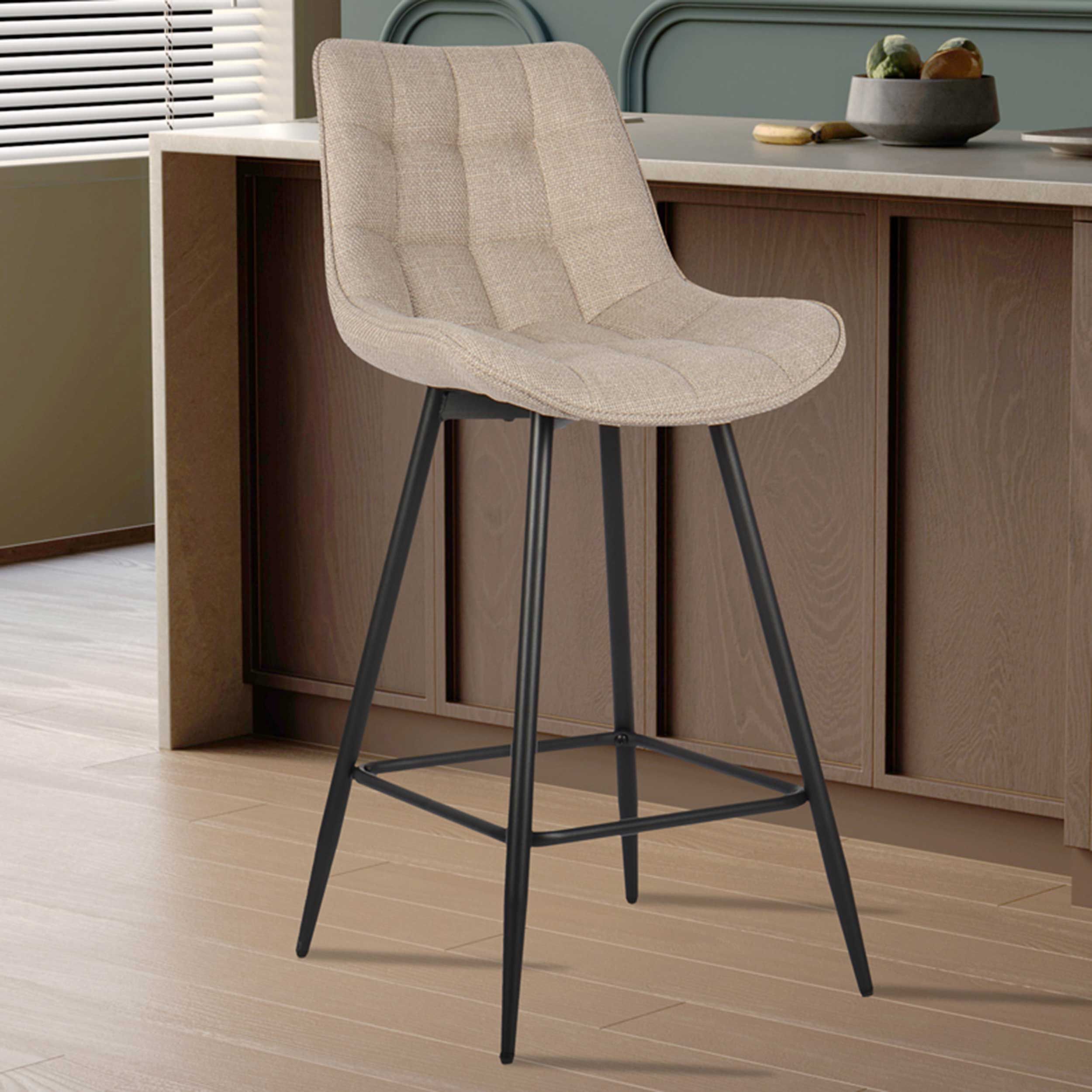 Tabouret Riva | 46 x 55 x 93 cm | Beige