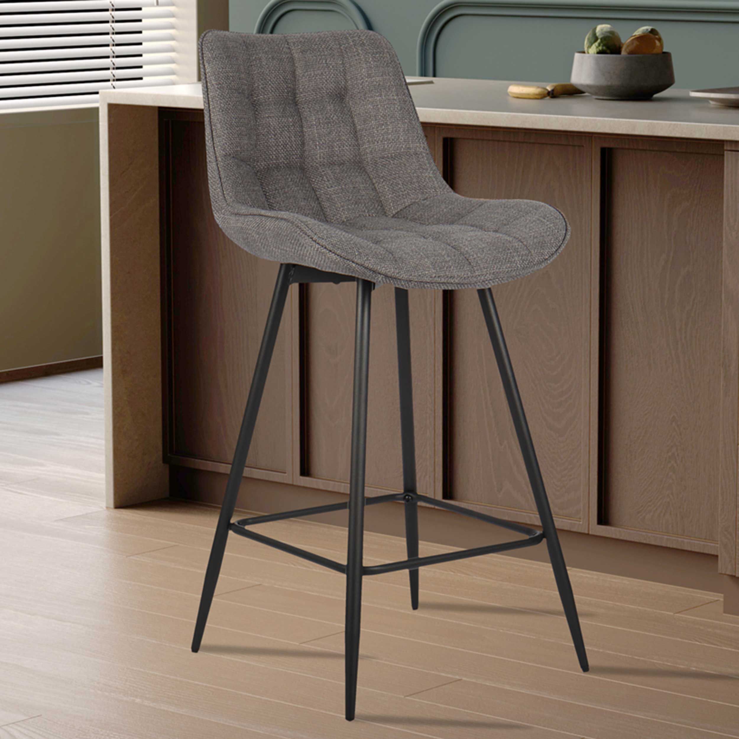 Tabouret Riva | 46 x 55 x 93 cm | Gris