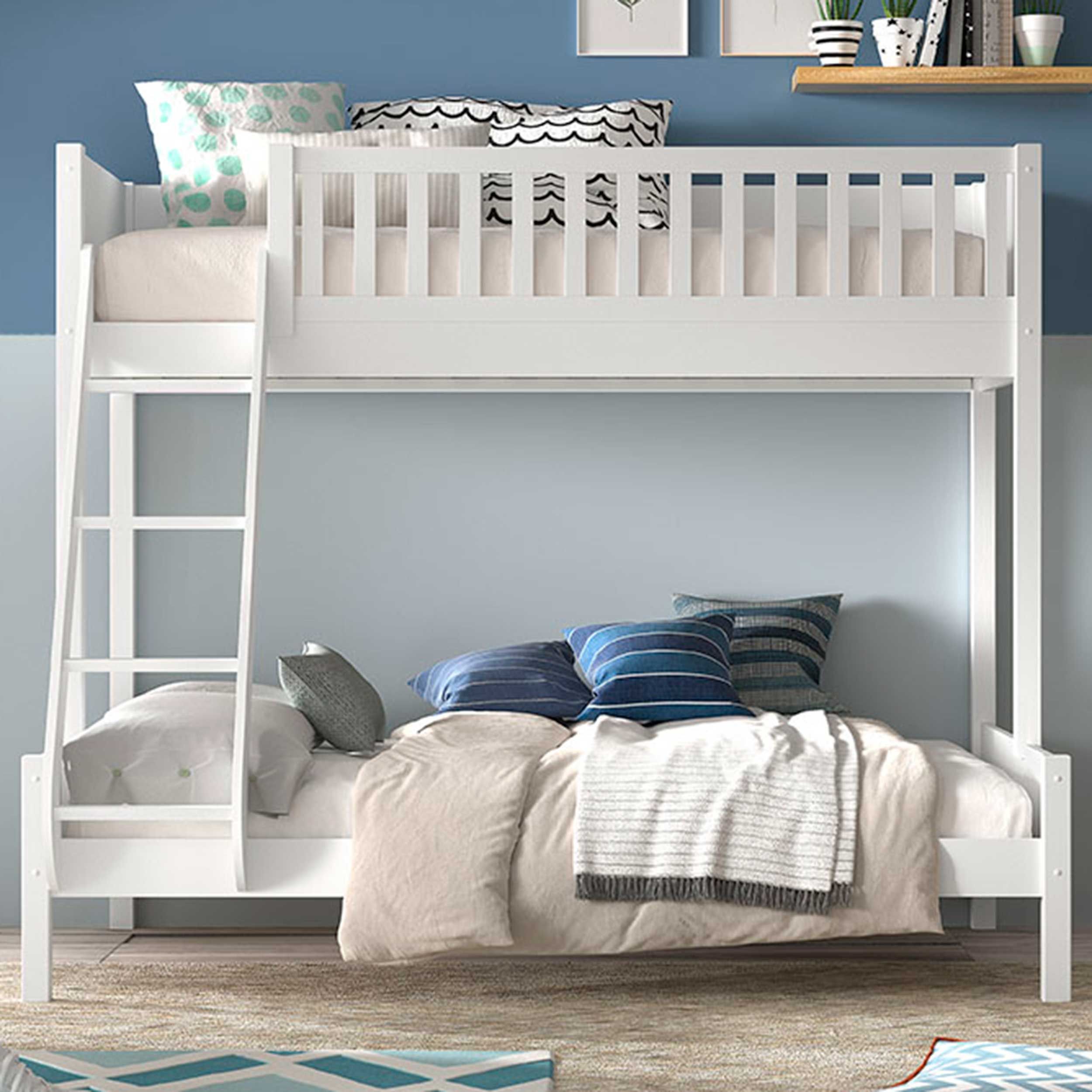 Lit familial Scott - 208x158x175 cm - Blanc