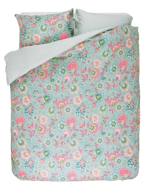 Taies d'oreiller PiP Studio Shellebration Aqua Percale (50 x 75 cm)