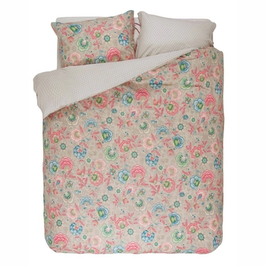 Taies d'oreiller PiP Studio Shellebration Khaki Percale (50 x 75 cm)