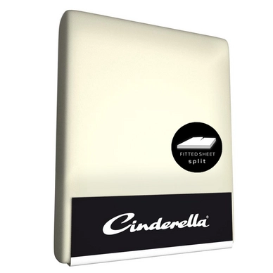 Drap-Housse Surmatelas Scission Cinderella Ivory (Satin)
