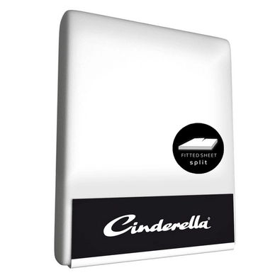 Drap-Housse Surmatelas Scission Cinderella White (Satin)