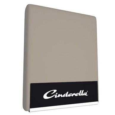 Taies d'Oreiller Cinderella Taupe (Satin) (set de 2)