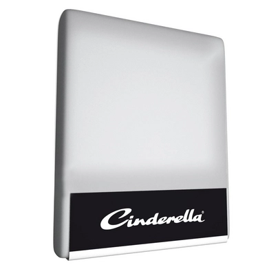 Drap-Housse Surmatelas Cinderella Light Gris (Satin)