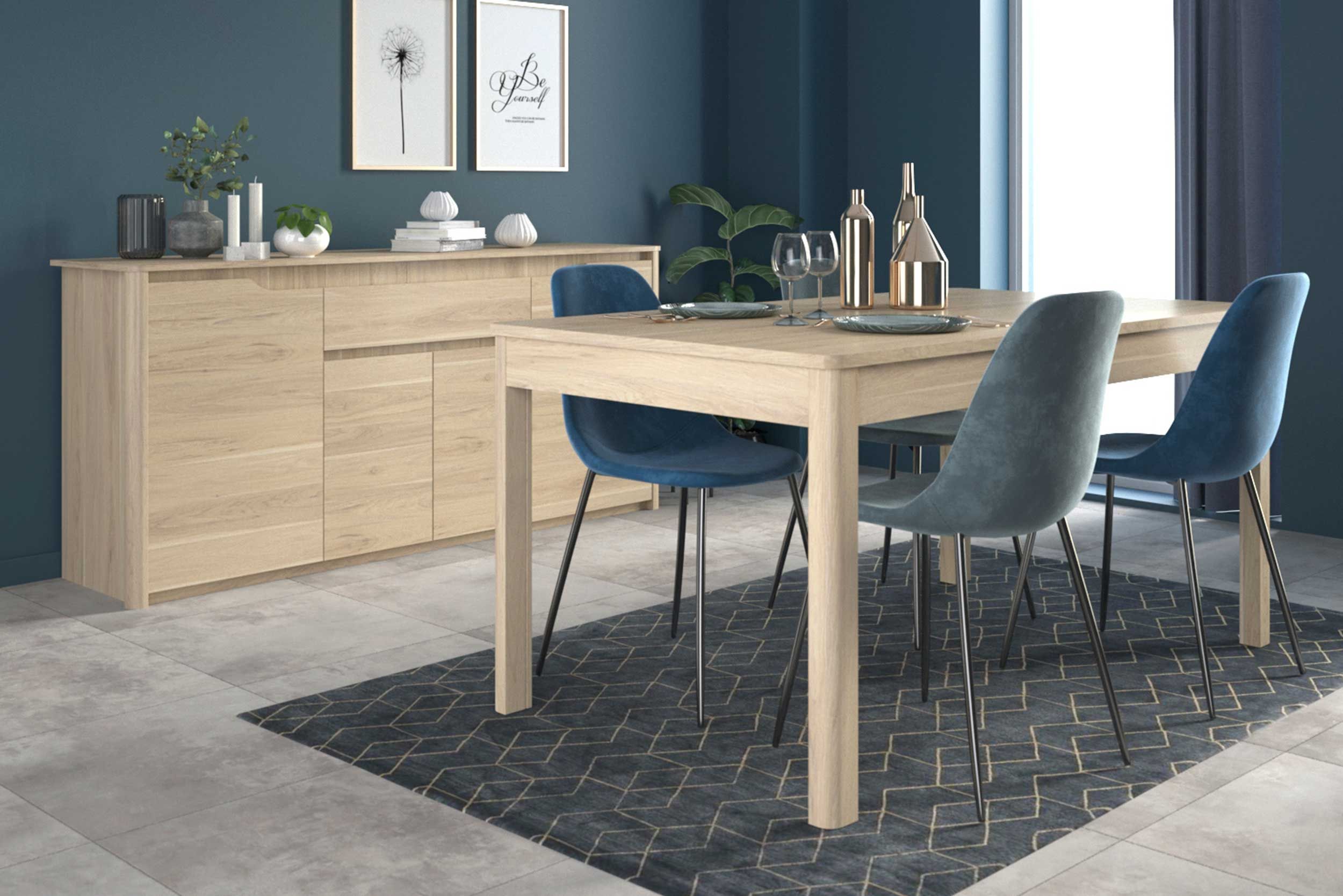 Salle à manger combinée Wendy | buffet et table de salle à manger