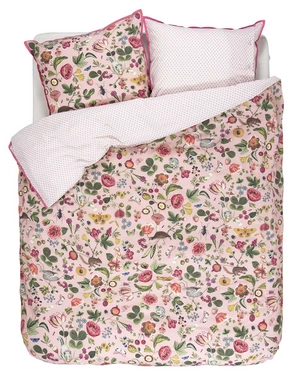 Taies d'oreiller PiP Studio Woodsy Pink Percale (50 x 75 cm)