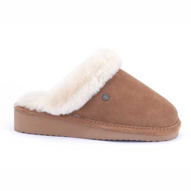 Chaussons Warmbat Women Alice Suede Cognac