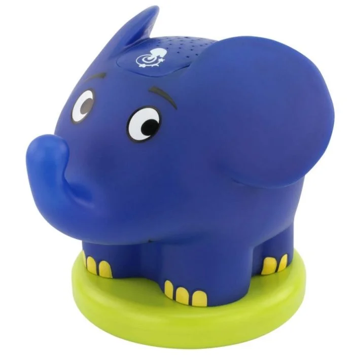 Veilleuse musicale à projection d'étoiles - Eléphant ANSMANN