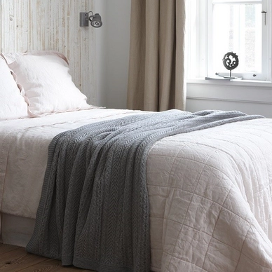 Plaid House in Style Bergen Gris Laine