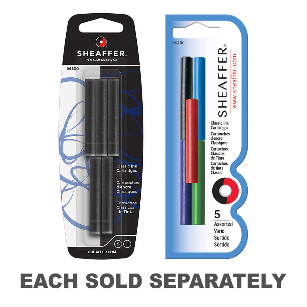 Cartouches à encre classiques (5 par carte)