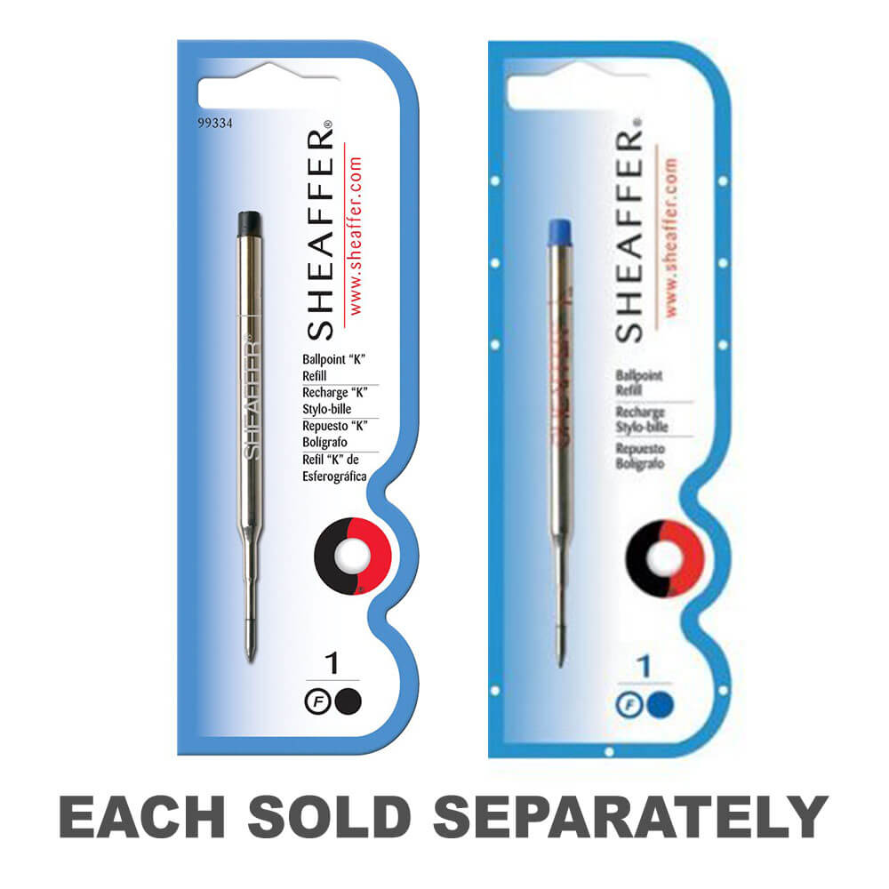 Fine K Metal Single Ballpoint Pen Reade