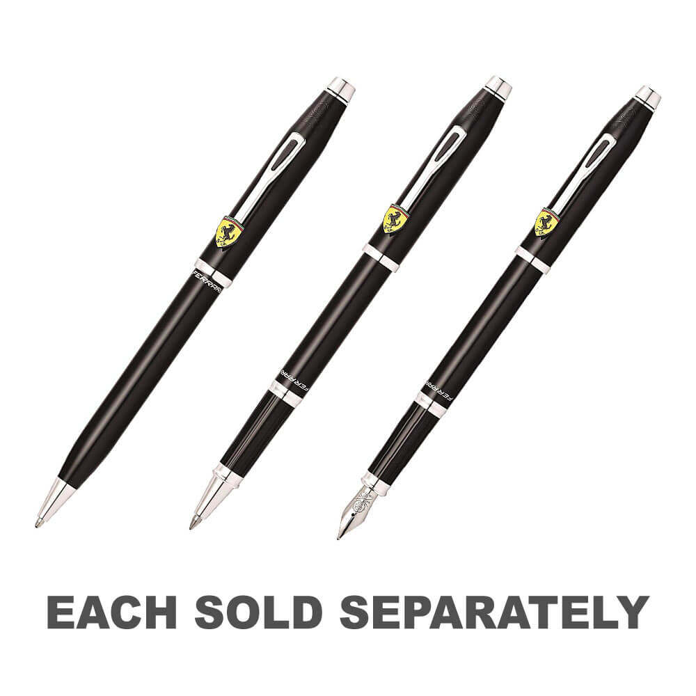 Ferrari Century II stylo de laque noir brillant