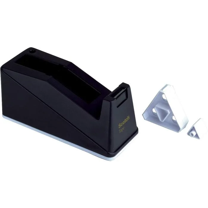 Dévidoir pour ruban adhésif - Ruban 25 mm x 66 m - Noir SCOTCH