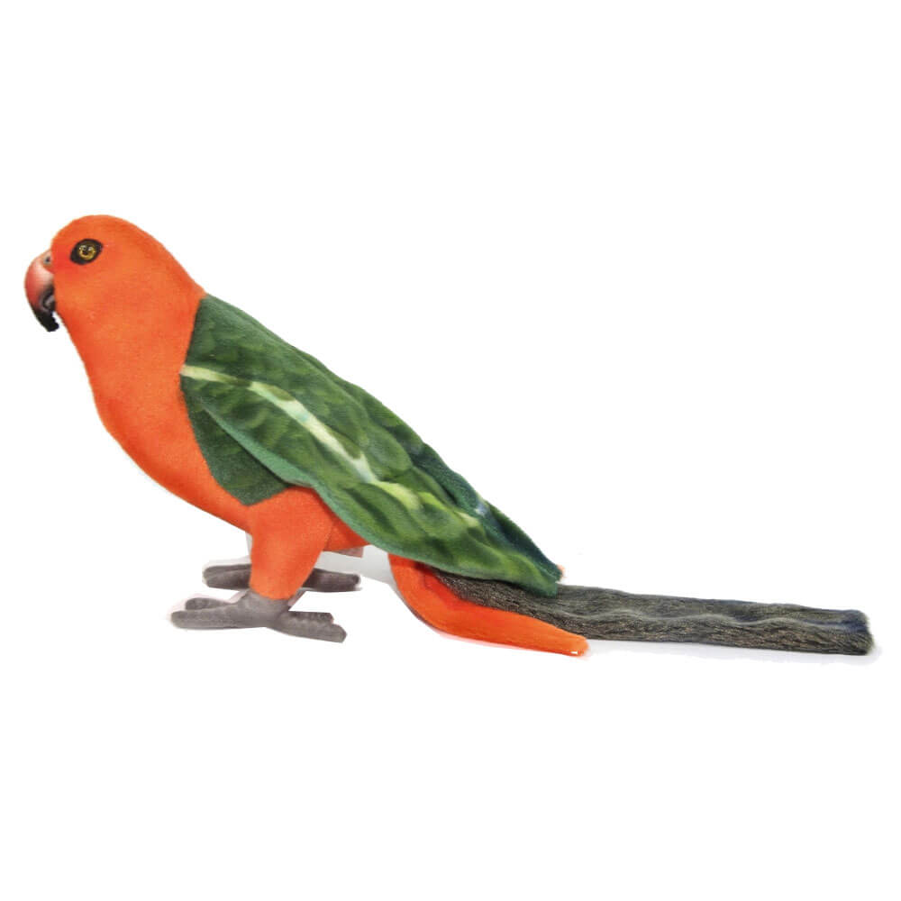 Jouet en peluche King Parrot (19 cm W)