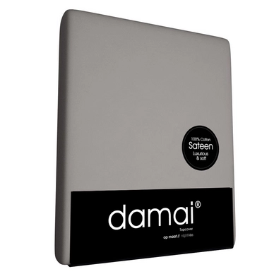 Drap-housse Surmatelas Damai Cement 15 cm (Satin)