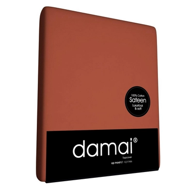 Drap-housse Surmatelas Damai Clay 15 cm (Satin)
