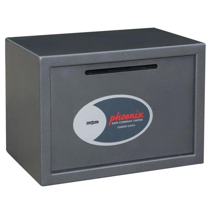 Coffre fort avec fente Tirelire - Serrure à clé - 17 L PHOENIX SS0802KD