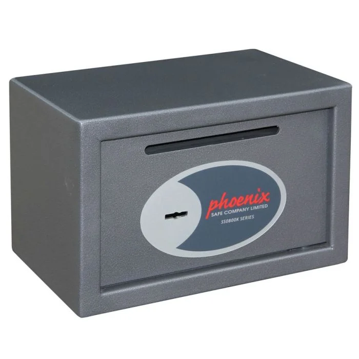 Coffre Fort fente tirelire - Serrure à clé - 10 L PHOENIX SS0801KD