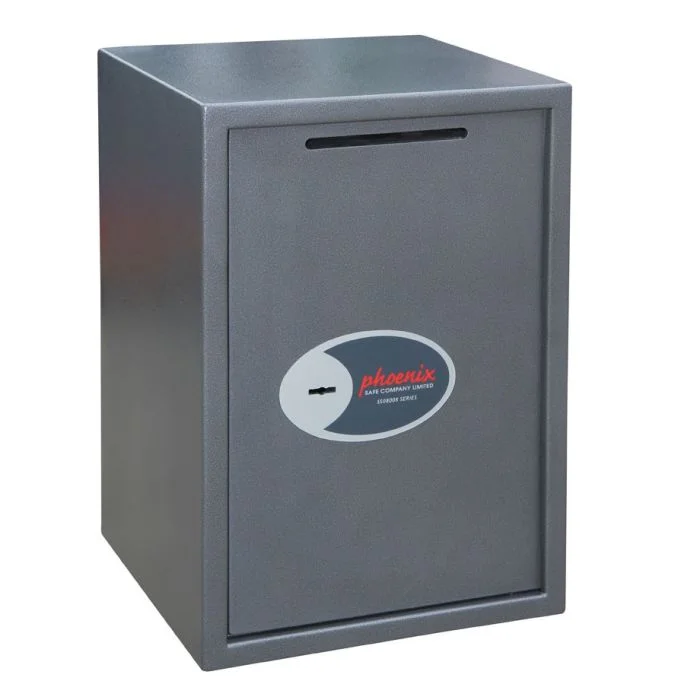 Coffre-fort avec fente tirelire - Serrure à clé - 51 L PHOENIX SS0804KD