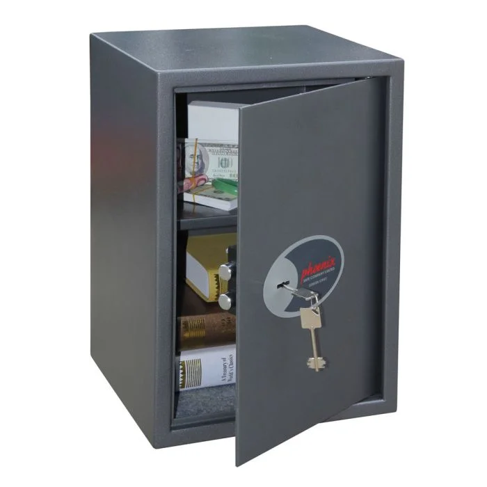 Coffre Fort de Bureau Serrure à clé - 51 L PHOENIX Vela SS0804K