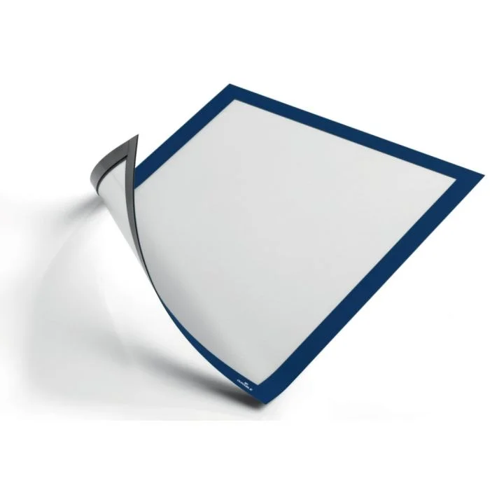 Cadre d'affichage magnétique - A4 - Bleu foncé DURABLE Lot de 5