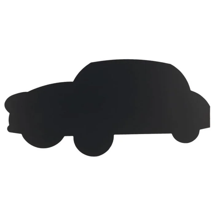 Tableau noir décoratif - Ardoise 240 x 490 mm Voiture SECURIT Silhouette