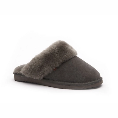 Chaussons Warmbat Flurry Slipper Women Suede Dark Grey