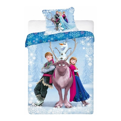 Housse de Couette Reine des Neiges Frozen Groupe II Coton