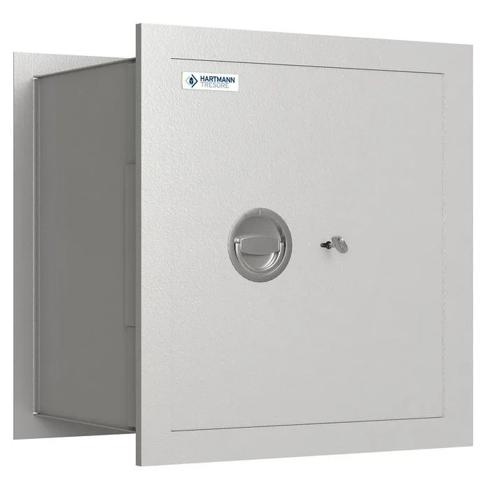 Coffre-fort à emmurer à clé A2P Classe 1 - 51 L HARTMANN Mural