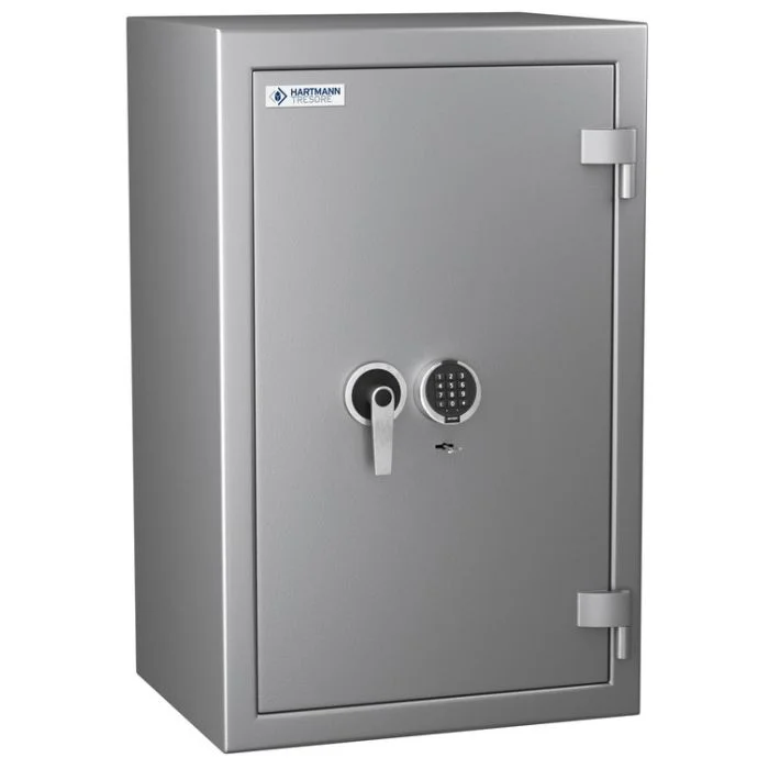 HARTMANN Zephir Duo 2156 Coffre-fort ignifuge 30 min - Serrure à code et clé - Classe 2 - 156 L
